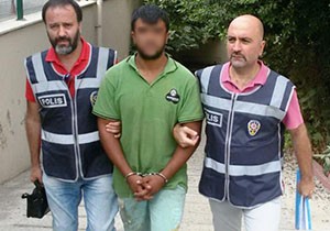 Gasp şüphelisi kolundaki dövmeden yakalandı