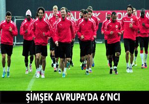 Şimşek Avrupa'da 6'ncı