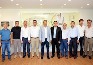 Şoförlerden Başkan Uysal'a ziyaret