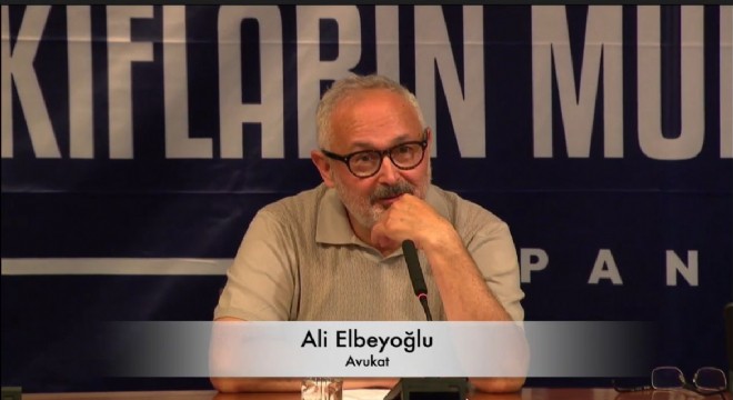  Av. Ali Elbeyoğlu Galatasaray Üniversitesi ndeki Panelde Dikkat Çeken Bir Sunum Gerçekleştirdi 
