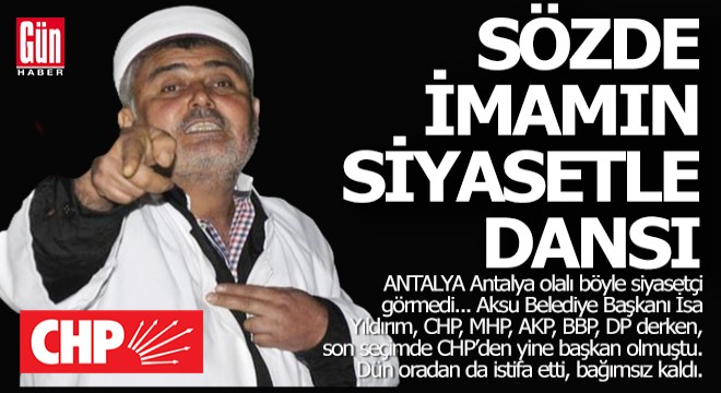  Fırıldak Kubi yi sollayan Antalyalı başkan...