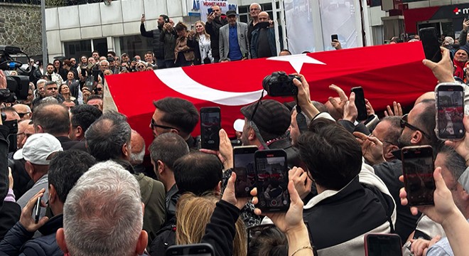  Kuzeyin Oğlu  Volkan Konak, son yolculuğuna uğurlandı