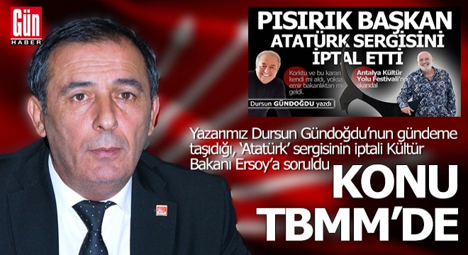  Pısırık Başkan  TBMM de bakan Ersoy a soruldu