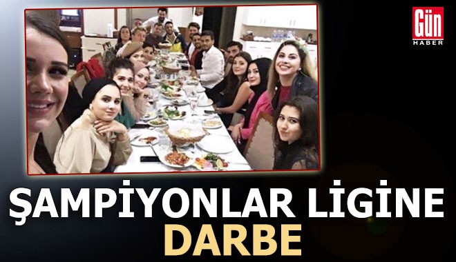 'Şampiyonlar Ligi'ne' darbe