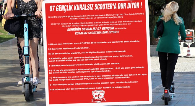07 Gençlik Kuralsız Scooter'a Dur Diyor