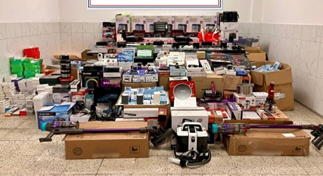 1 milyon TL değerinde kaçak malzeme ele geçirildi