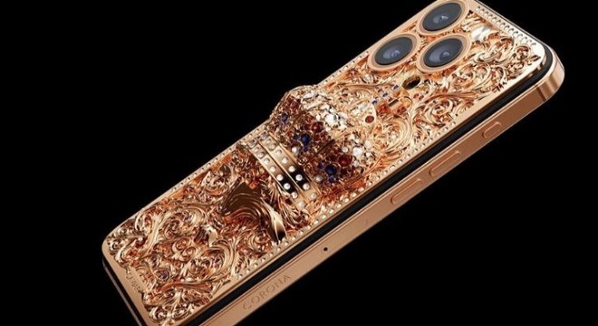 10,5 milyon TL lik altın kaplama iPhone 16 Pro Max