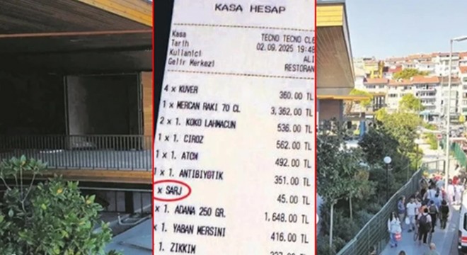 10 bin TL lik hesaba 45 TL lik şarj ücreti