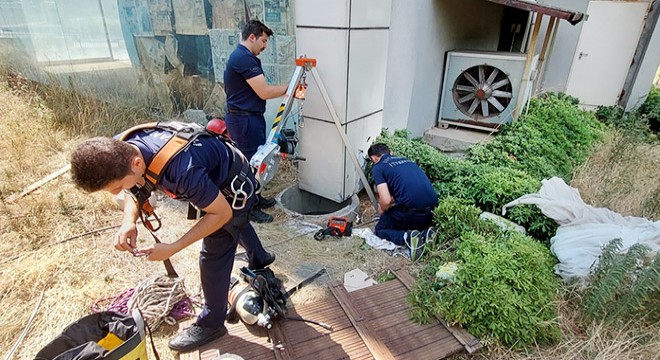 10 gün süren yavru kedi kurtarma operasyonu