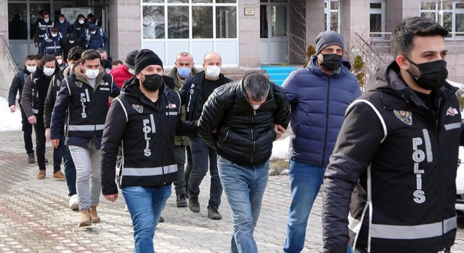13 ildeki 'Silgeç' operasyonunda 7 tutuklama