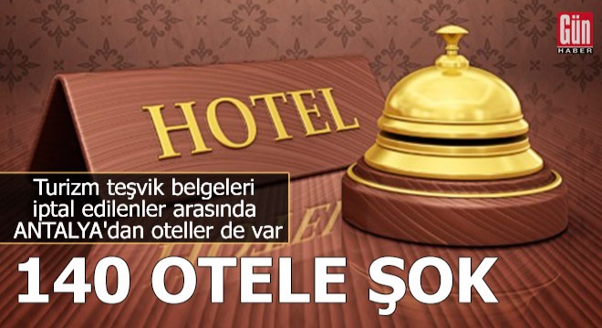 140 otele şok