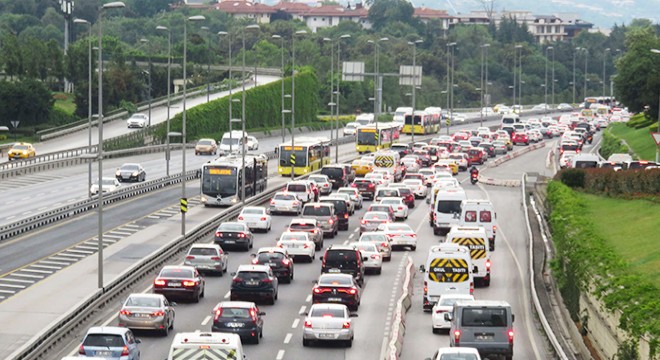 15 Temmuz Şehitler Köprüsü'nde trafik yoğunluğu
