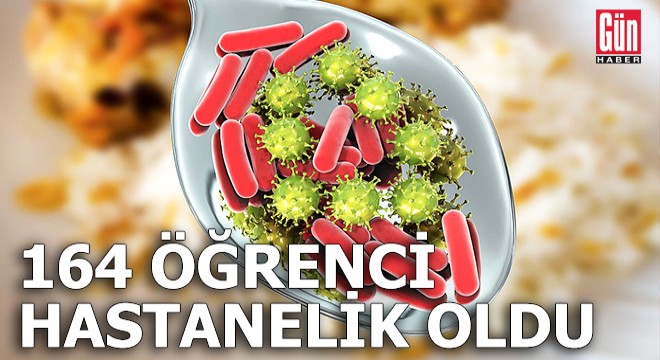 164 öğrenci, zehirlenme şüphesiyle hastanelik oldu