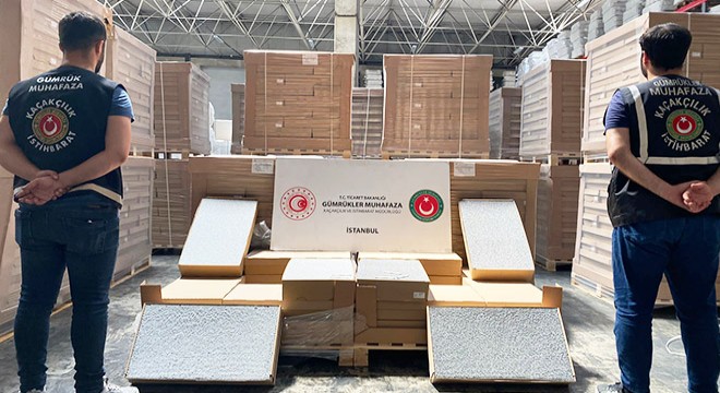 19,1 milyon kaçak sigara filtresi ele geçirildi