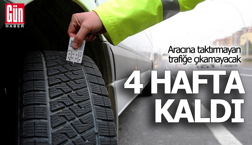 4 hafta kaldı: Aracına taktırmayan trafiğe çıkamayacak