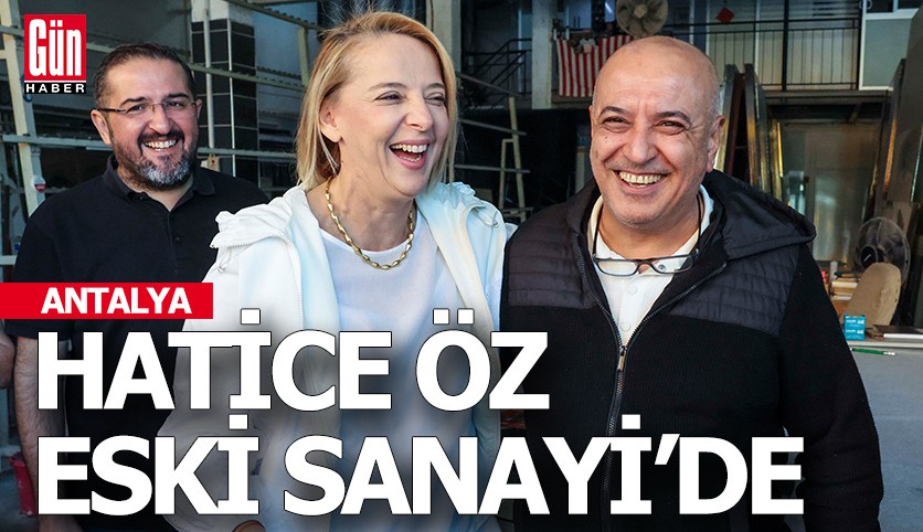 ATSO Başkan adayı Hatice Öz'ün eski sanayi ziyareti