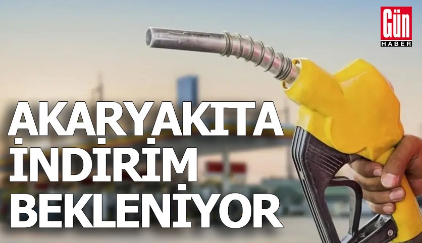 Akaryakıta indirim bekleniyor