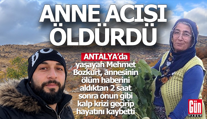 Anne acısına 2 saat dayanamadı