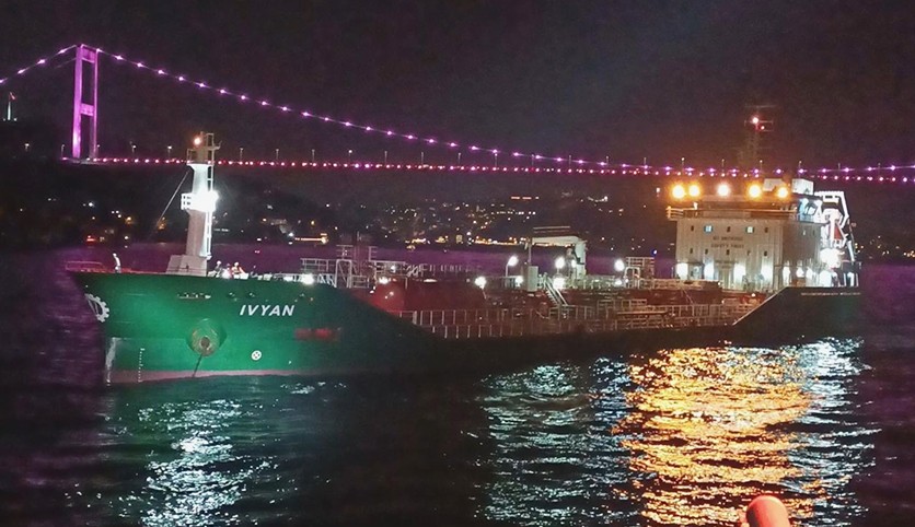 Boğaz'da faciadan dönüldü