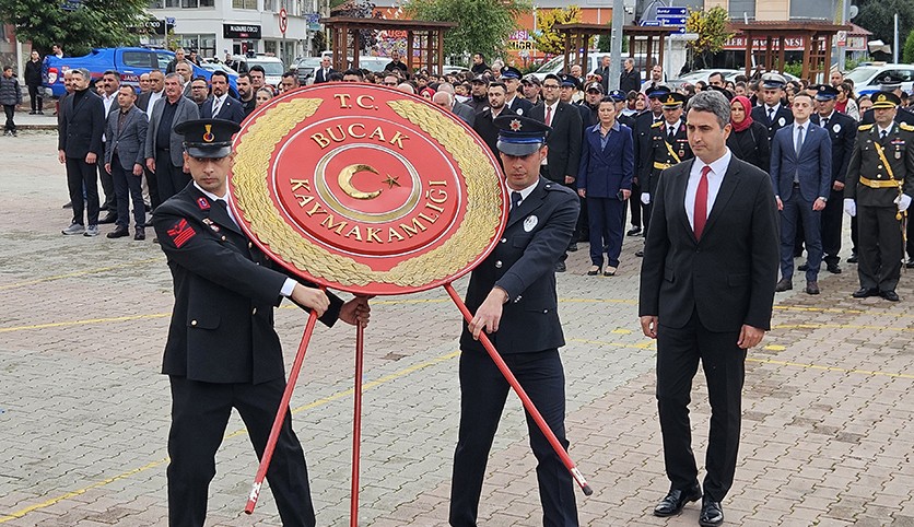 Bucak'ta 29 Ekim töreni