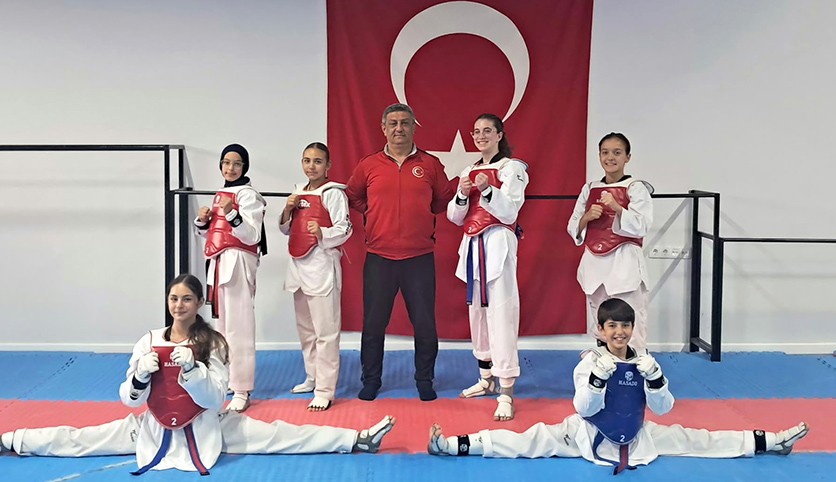 Burdurlu tekvandocuların hedefi Türkiye birinciliği
