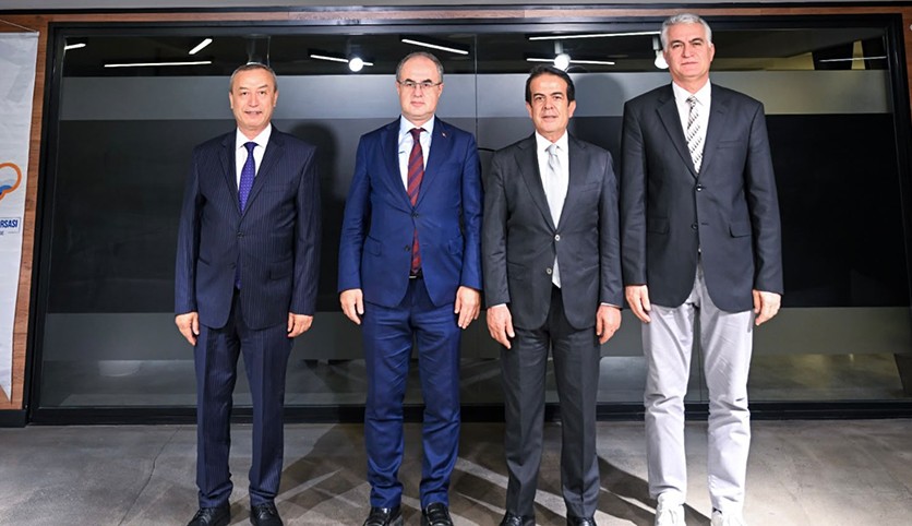 Defterdar Karayılan'dan ATB Başkanı Çandır'a ziyaret