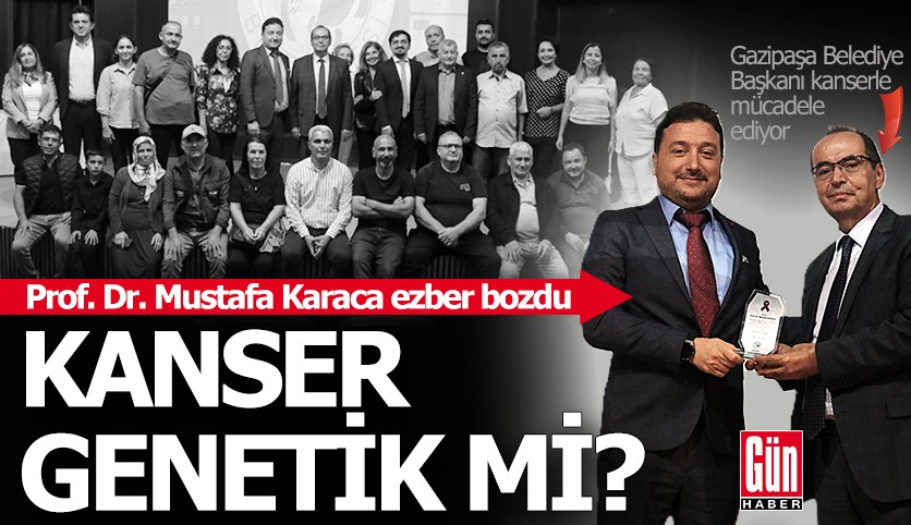 Kanser genetik mi?.. Prof. Dr. Mustafa Karaca oran verdi...