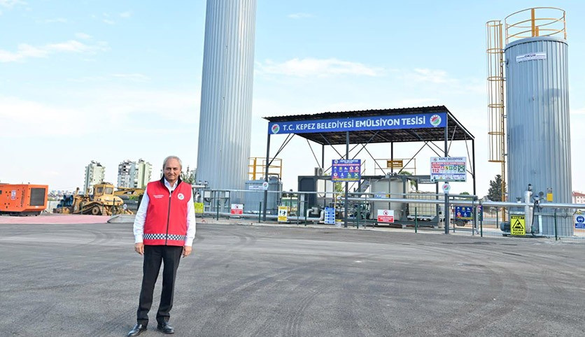 Kepez Belediyesi Emülsiyon Tesisi açılıyor