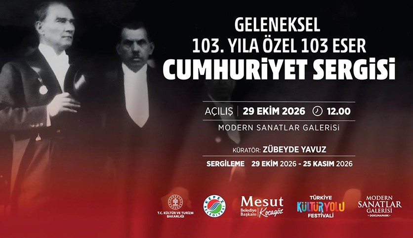 Kepez’de Cumhuriyet’in 103. yılına 103 eserlik armağan