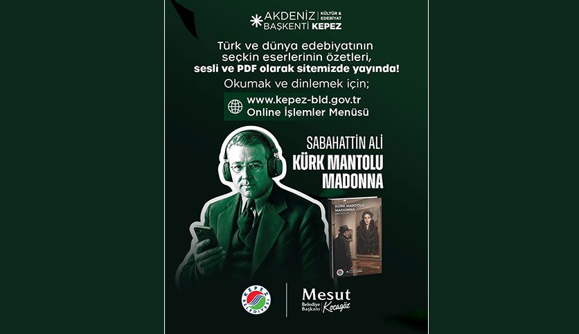 Kepez’de edebiyatın sesi dijital dünyada hayat buluyor