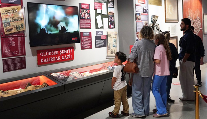 Kepez'in Anadolu Şehitler Müzesi'ne yoğun ilgi