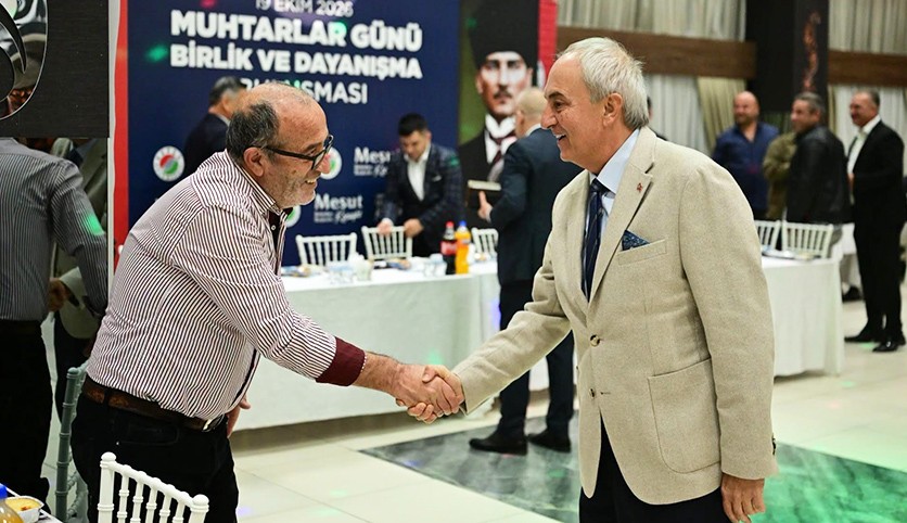 Kepez'in muhtarları birlik ve dayanışma sofrasında buluştu