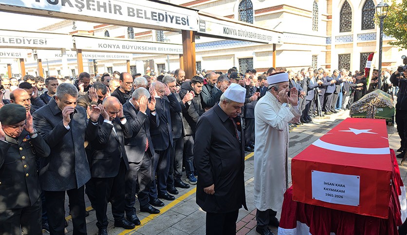 Muratpaşa Kaymakamı Kara, Konya'da toprağa verildi