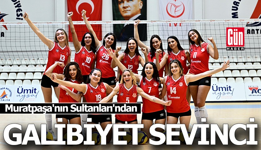 Muratpaşa'nın Sultanları'ndan galibiyet sevinci
