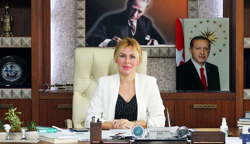 Rektör Özkan'dan teşekkür mesajı