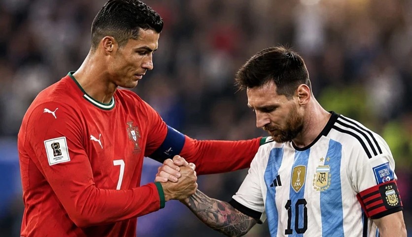Ronaldo'dan Messi'ye veda