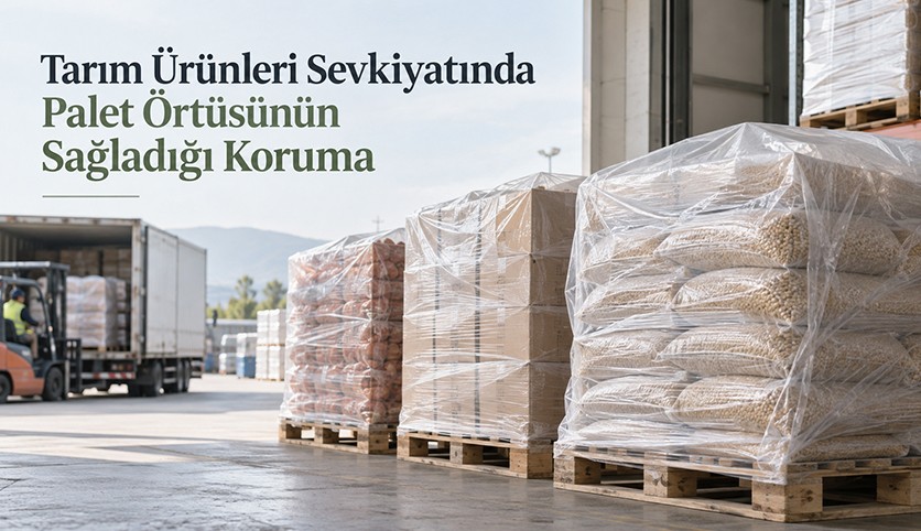 Tarım Ürünleri Sevkiyatında Palet Örtüsünün Sağladığı Koruma