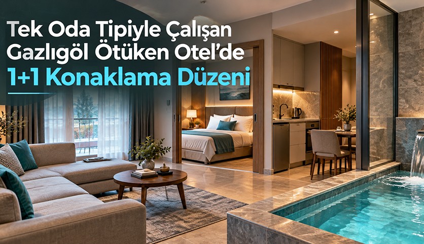 Tek Oda Tipiyle Çalışan Gazlıgöl Ötüken Otel'de Konaklama Düzeni