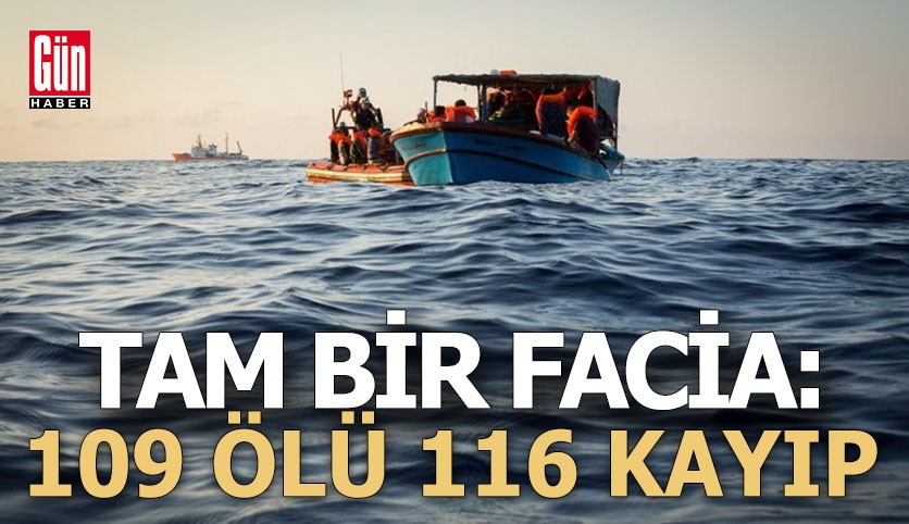 Tekne battı; 15'i çocuk 109 ölü, 116 kayıp