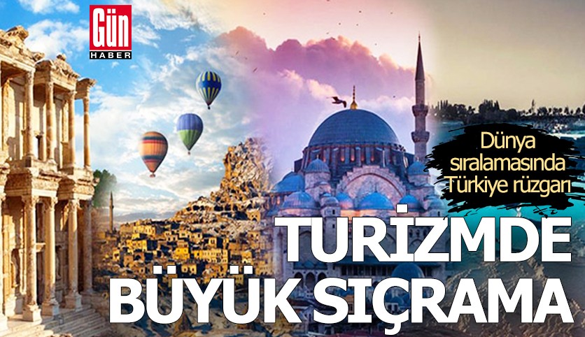 Türkiye, turizmde yükselişini sürdürüyor