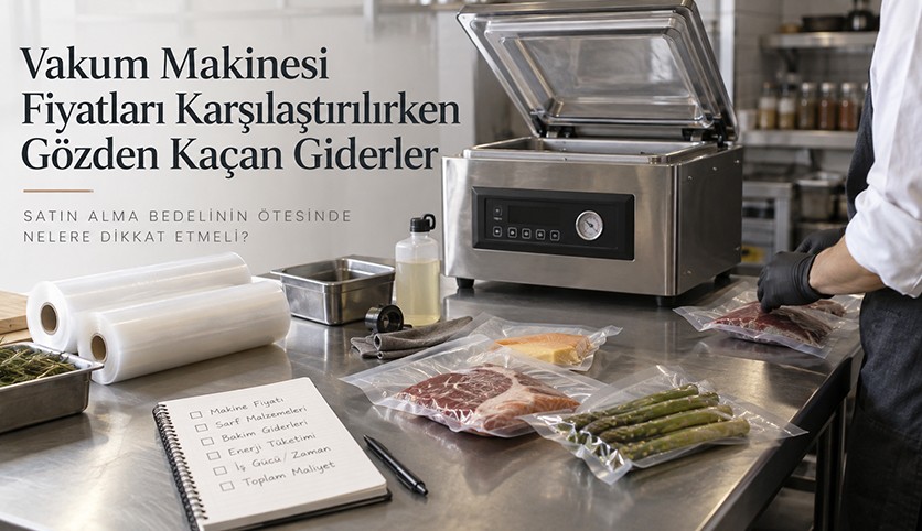 Vakum Makinesi Fiyatları Karşılaştırılırken Gözden Kaçan Giderler