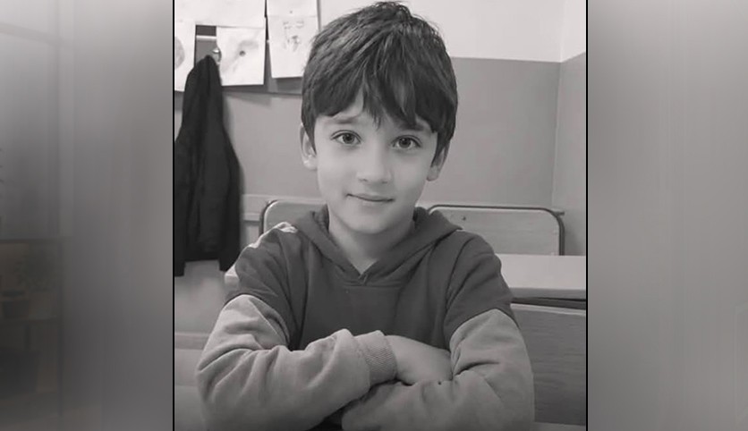 Yangında ölen 12 yaşındaki Halil İbrahim son yolculuğuna uğurlandı