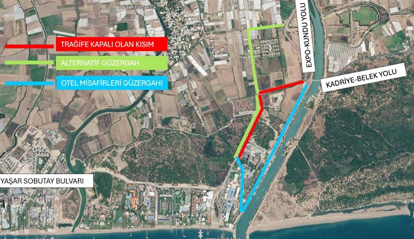 Yaşar Sobutay Bulvarı 1 gün süreyle trafiğe kapalı