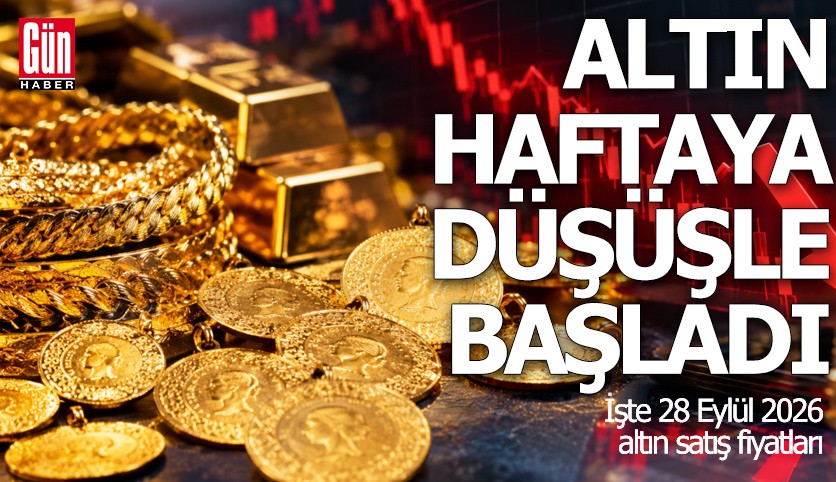 Altın haftaya düşüşle başladı