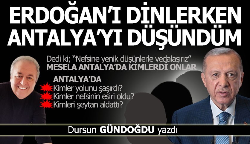 Antalya'da da Ak Partili birilerine dokunurlar mı?