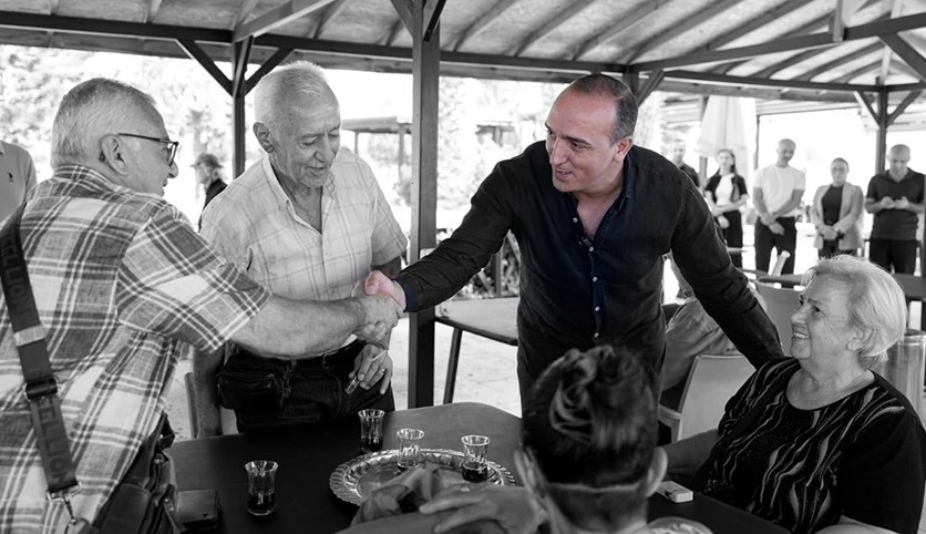 Başkan Cem Kotan emeklileri dinledi