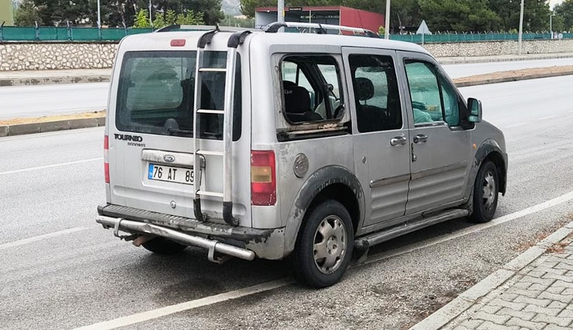 Burdur'da kazada 2 kişi yaralandı