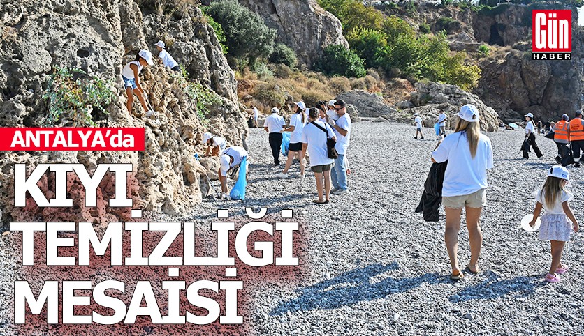 Büyükşehir’den ‘Kıyı Temizliği Günü’nde sahil temizliği