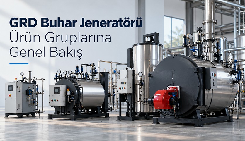 GRD Buhar Jeneratörü Ürün Gruplarına Genel Bakış
