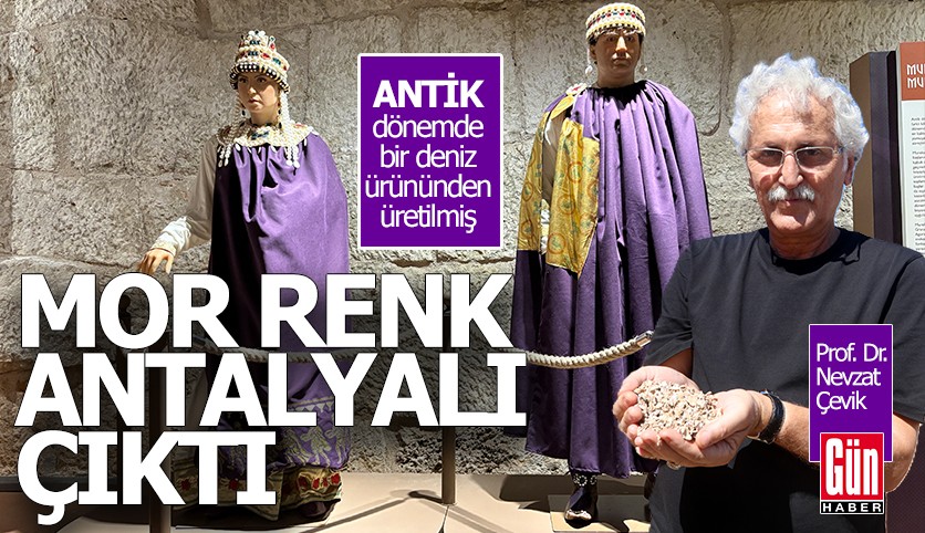 Mor renk Antalyalı çıktı